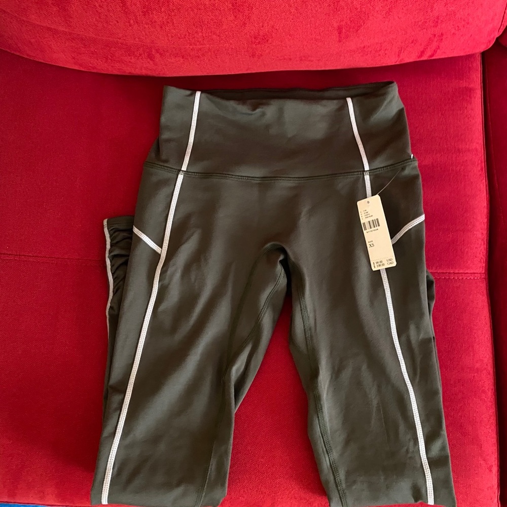 Free People You’re a Peach Legging in Secret Moss